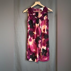 Ann Taylor - LOFT - Sleeveless Pattern Dress - Petites - OP